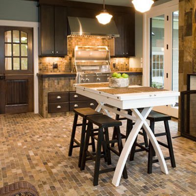 Slate Kitchen Floor Tiles