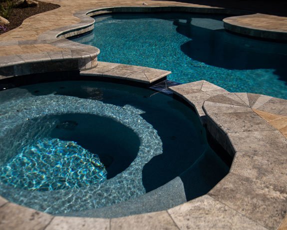 Travertine Outdoor Tiles Blending Colors Kitchen Tile Ideas